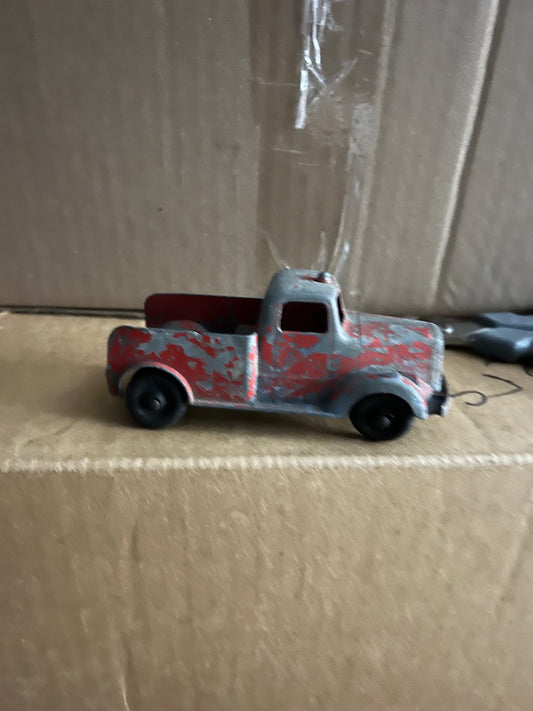 Vintage Toy Truck with tree