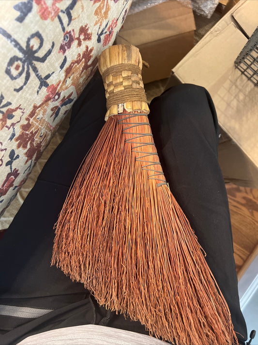 Vintage Turkey Wing Broom