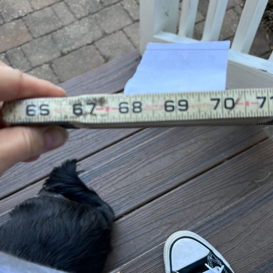 Vintage Lufkin universal fold out ruler