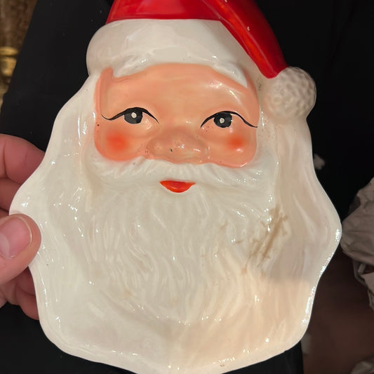 Vintage Santa Face Wall hanging