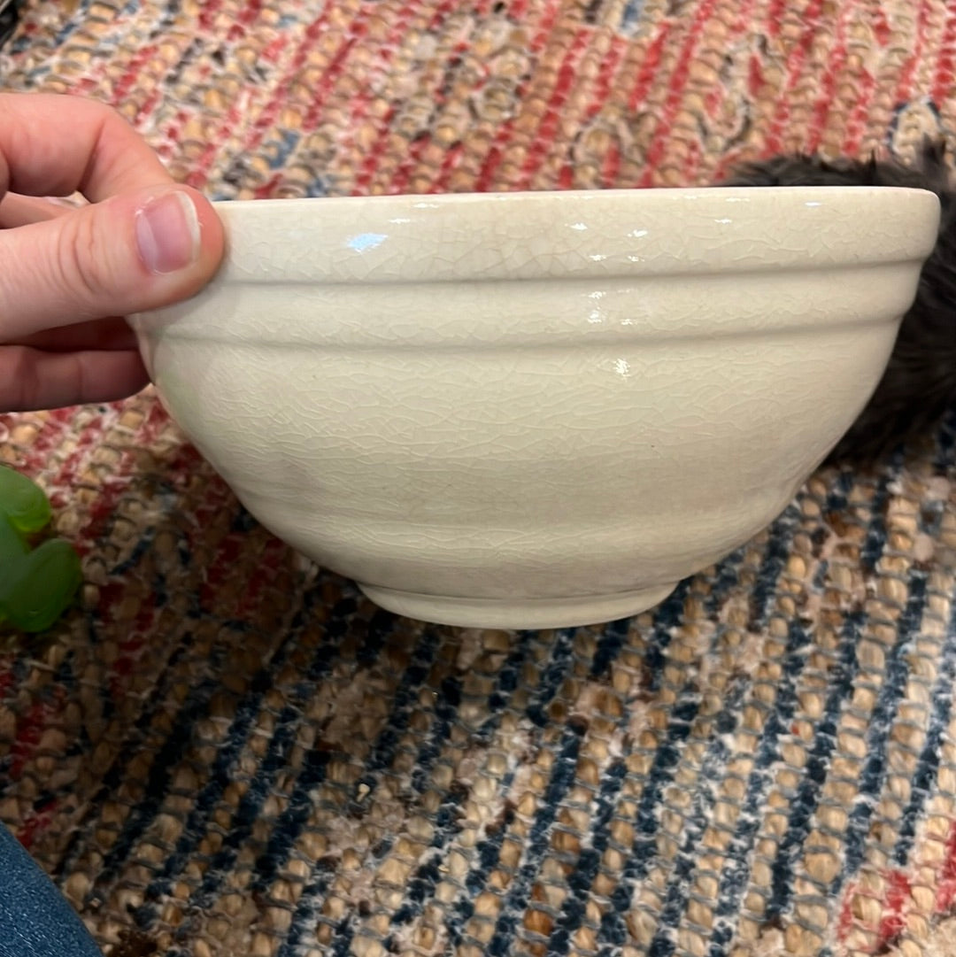 Vintage stoneware bowl