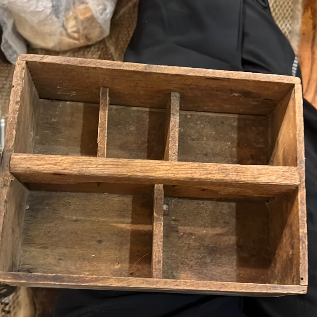 Vintage Wood Caddy