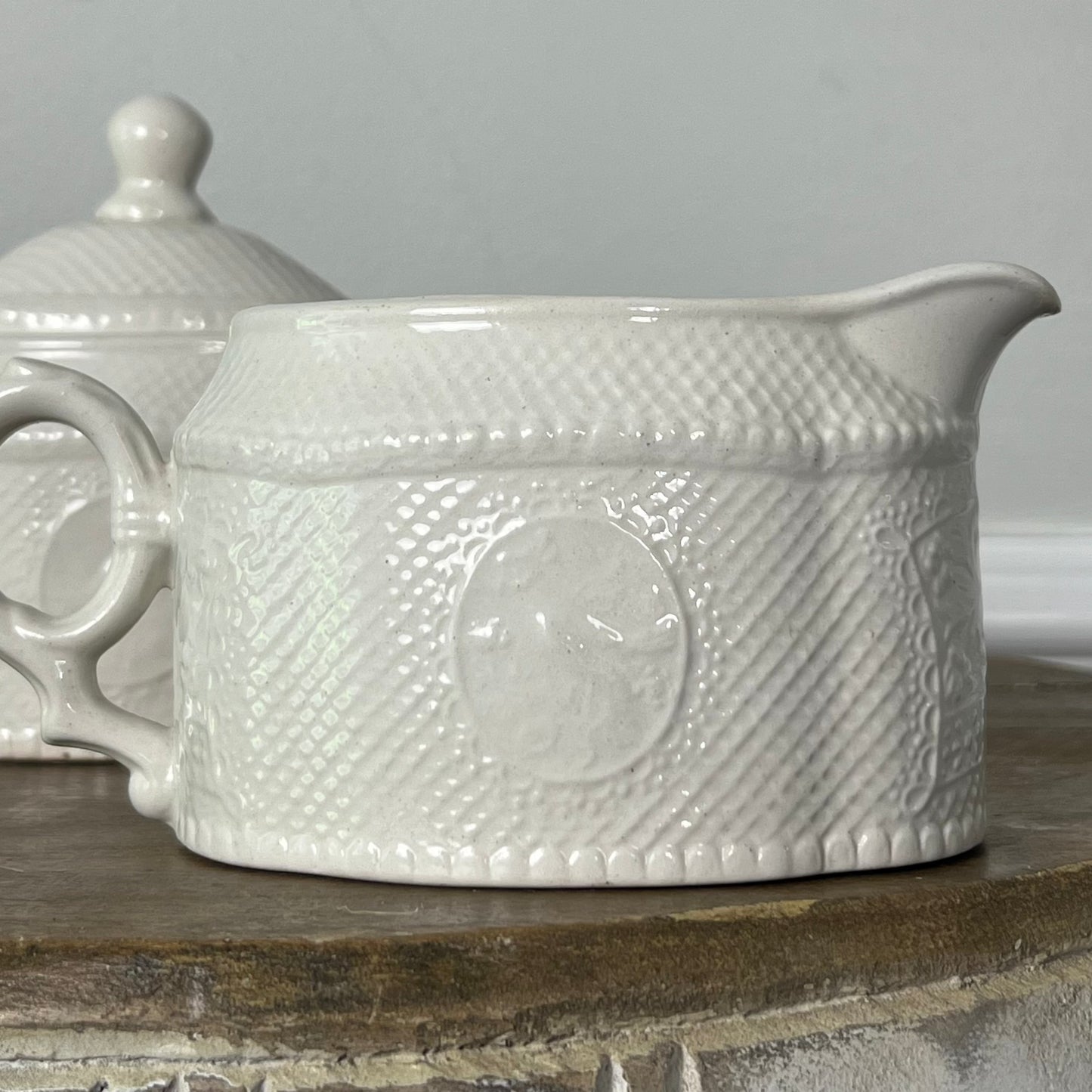 Royal Cauldon Bristol Ironstone Cream & Sugar Set