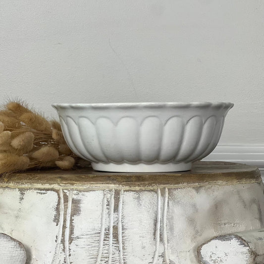 Vintage Baker & Co LD Ironstone Serving Bowl