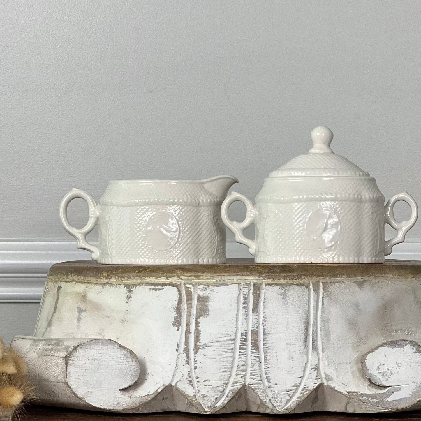 Royal Cauldon Bristol Ironstone Cream & Sugar Set