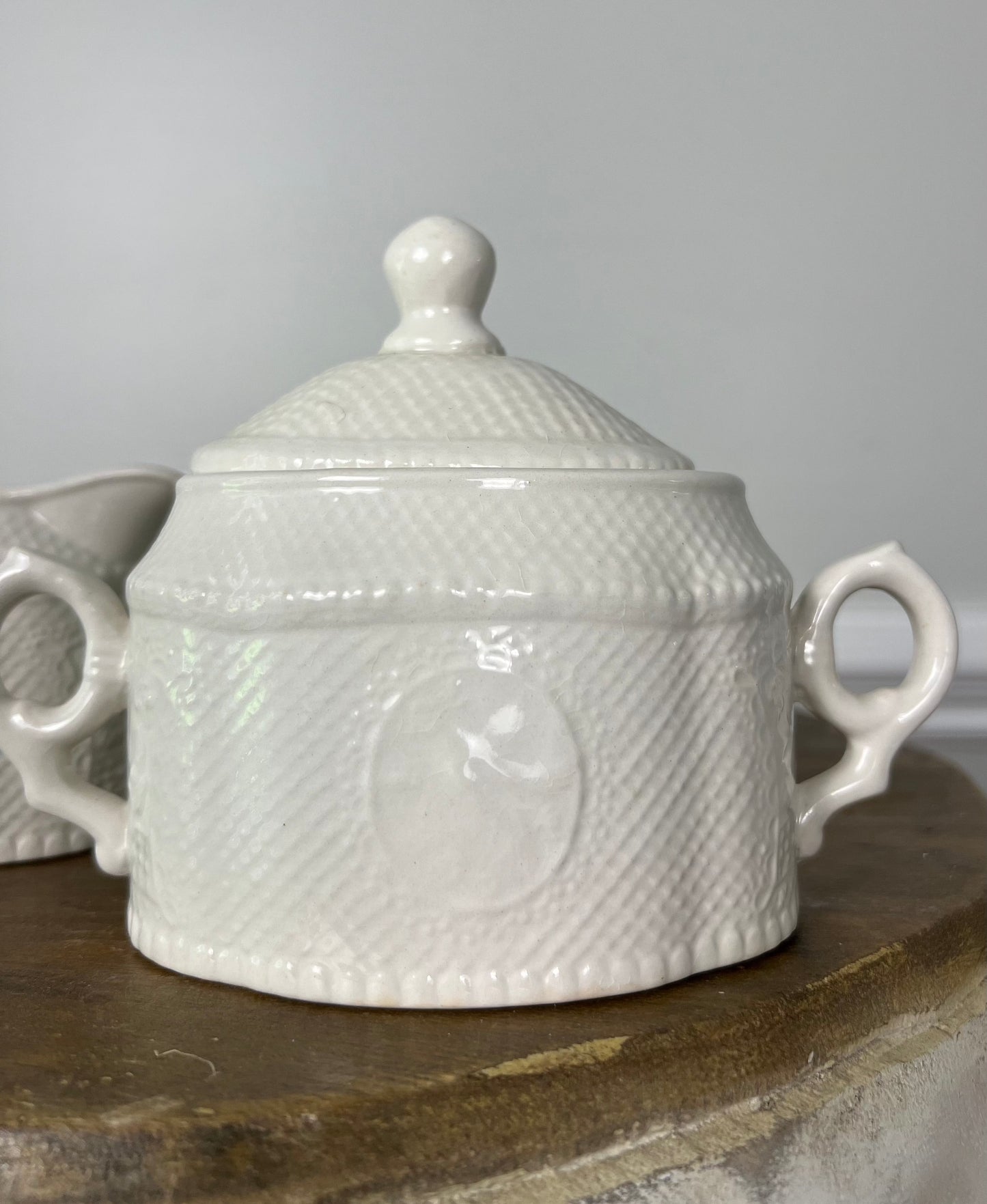 Royal Cauldon Bristol Ironstone Cream & Sugar Set