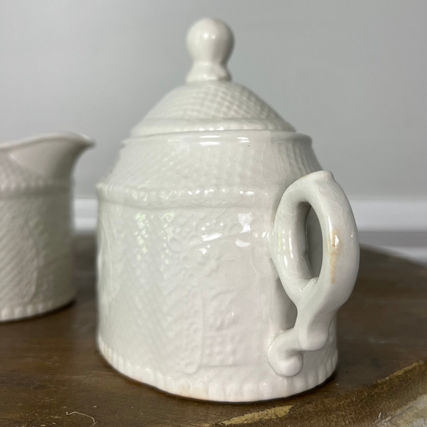 Royal Cauldon Bristol Ironstone Cream & Sugar Set