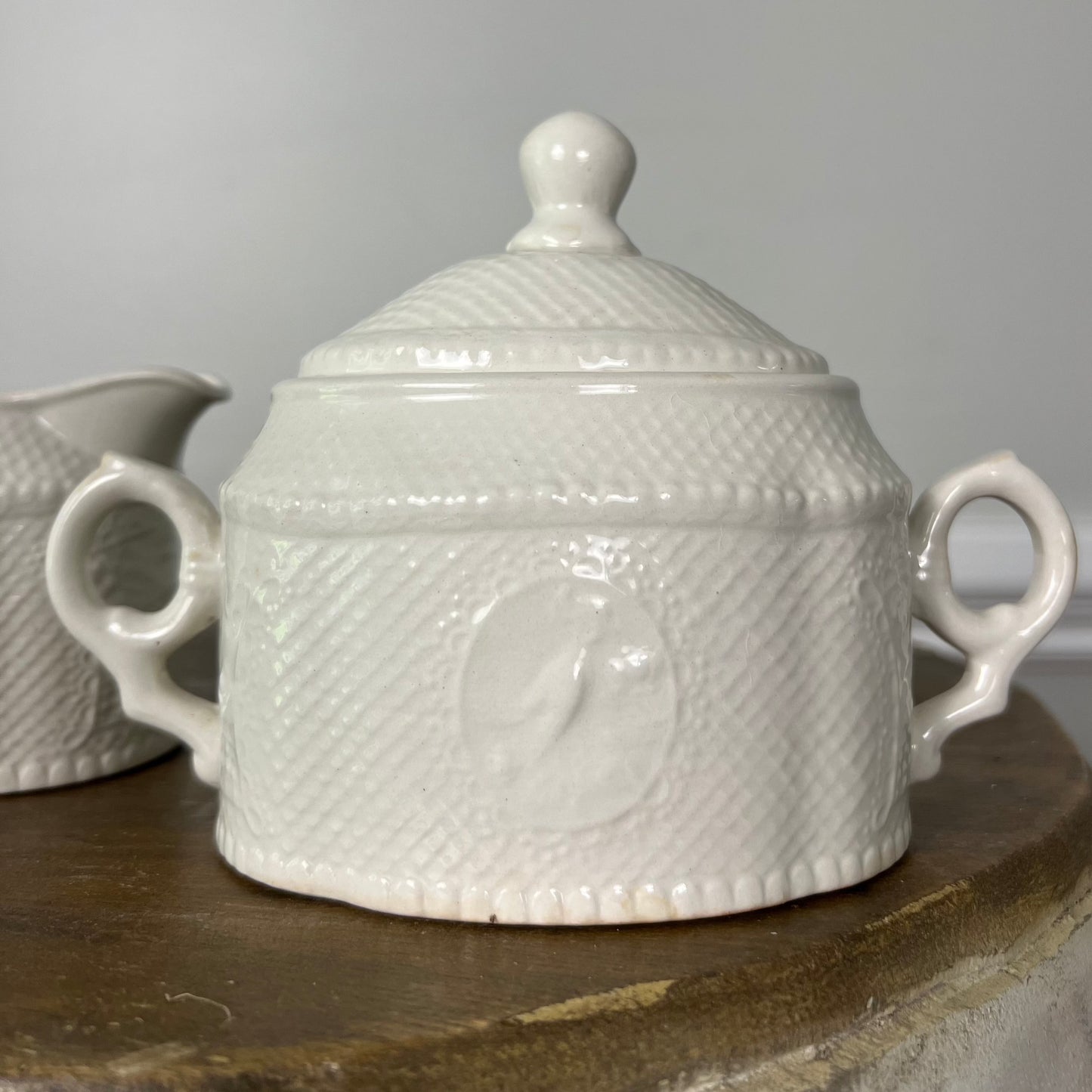 Royal Cauldon Bristol Ironstone Cream & Sugar Set