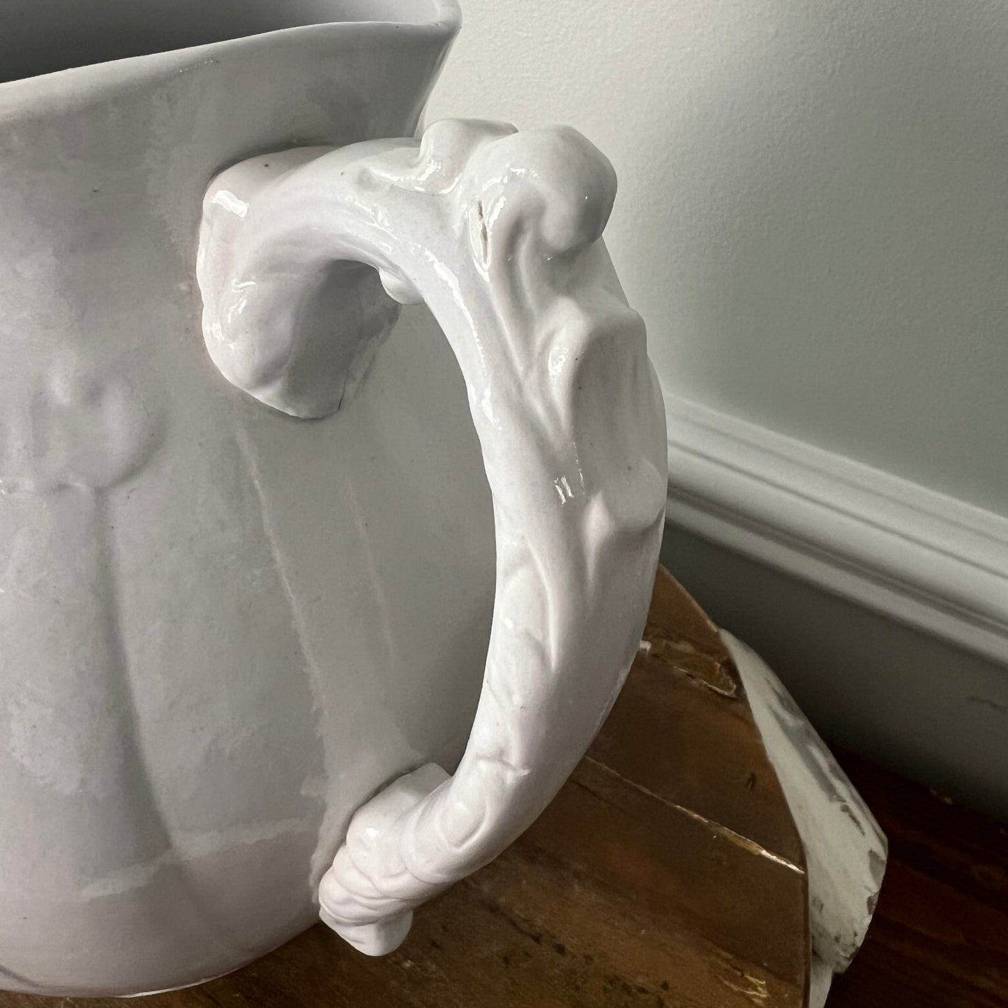 Antique Ironstone Pitcher