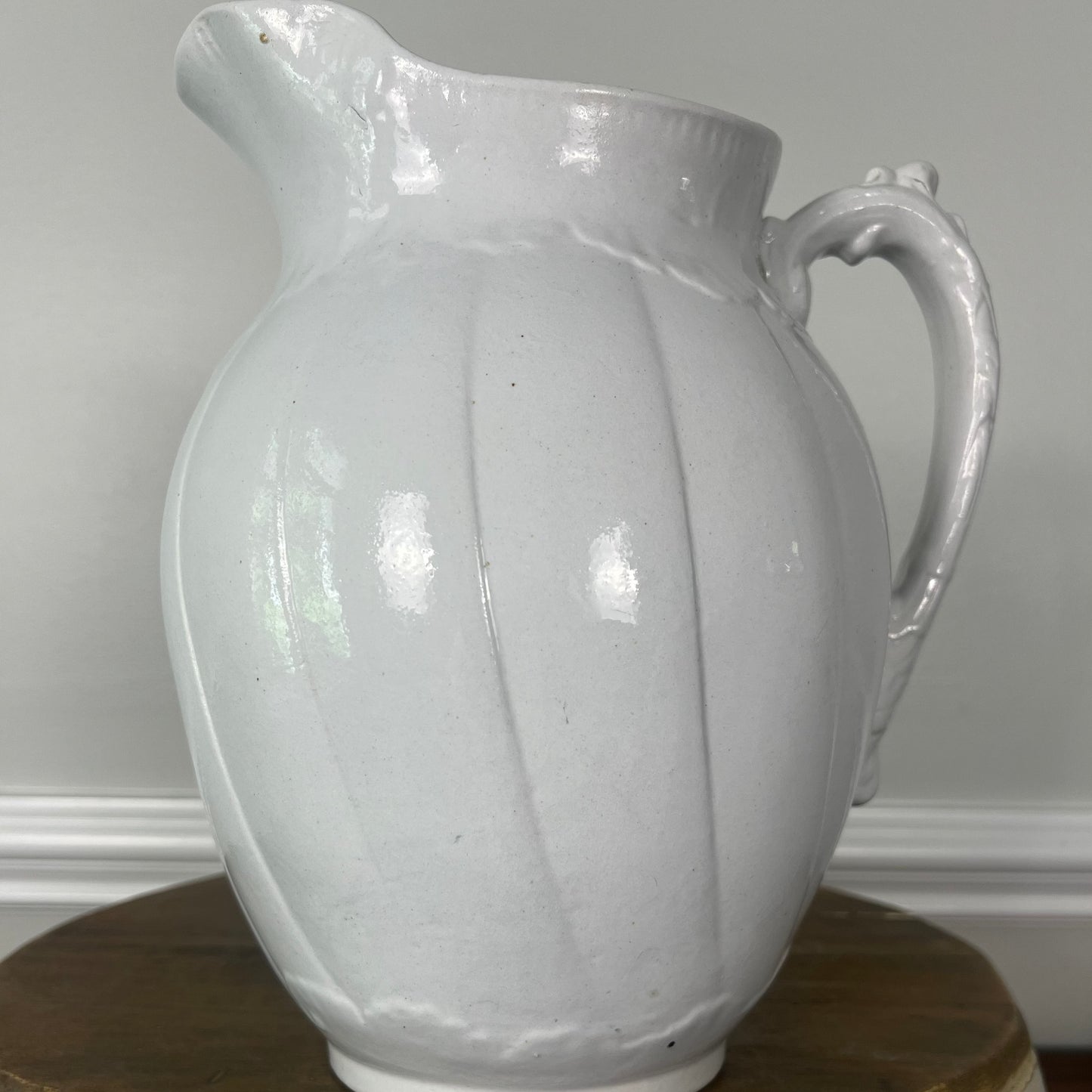 Antique Ironstone Pitcher